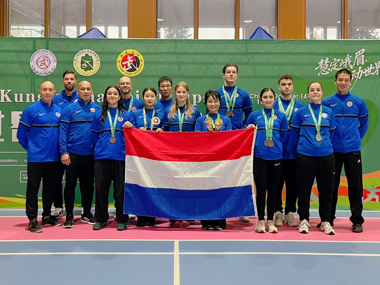 Wereldkampioenschappen Kung-Fu in Emeishan, China